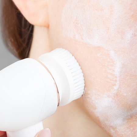 RIO Pure Cleanse Deep Cleansing & Exfoliating Facial Brush Skin Cleansing Brush