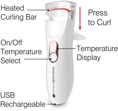 RIO Wow Lash Pro Heated Eyelash Curler kulma na řasy