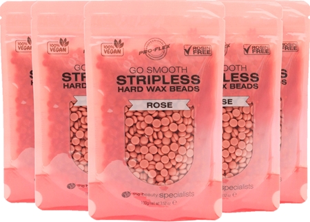 RIO Hard Wax Beads Rose voksperler til depilering