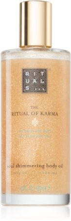 Rituals The Ritual Of Karma ulei stralucitor pentru a scoate in evidenta bronzul