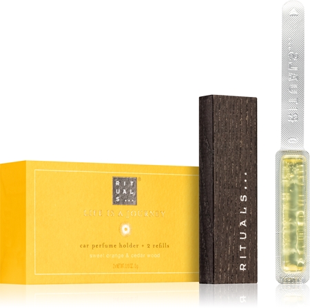 RITUALS The Ritual Of Mehr Profumino Per Auto - Ricarica Con Fragranza Di Arancia E Cedro
