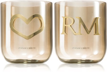Rivièra Maison Votive RM Love Set kerzenhalter aus glas für teelichter