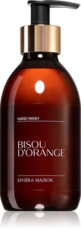 Rivièra Maison Hand Wash Bisou d‘Orange Nærende flydende sæbe til hænder