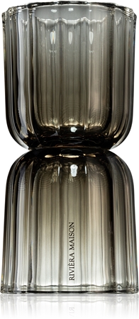 Set Vase Et Porte-bougie En Verre Hadeland - Norvège, Design Tim Schou Schjou