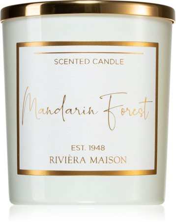 Rivièra Maison Scented Candle Mandarin Forest duftlys