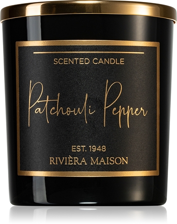 Rivièra Maison Scented Candle Patchouli Pepper aromatizēta svece