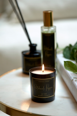 Rivièra Maison Scented Candle Patchouli Pepper aromatizēta svece