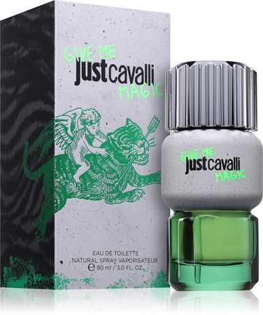 Roberto Cavalli Just Cavalli Give Me Magic For Him woda toaletowa dla mężczyzn