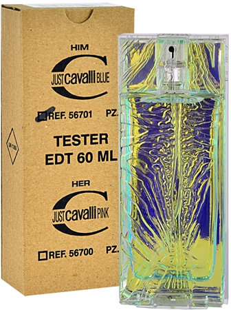 Roberto Cavalli Just Cavalli Blue Eau de Toilette Tester Herren 60 ml