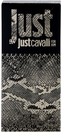 Roberto Cavalli Just Cavalli Gold eau de parfum para homens 90 ml