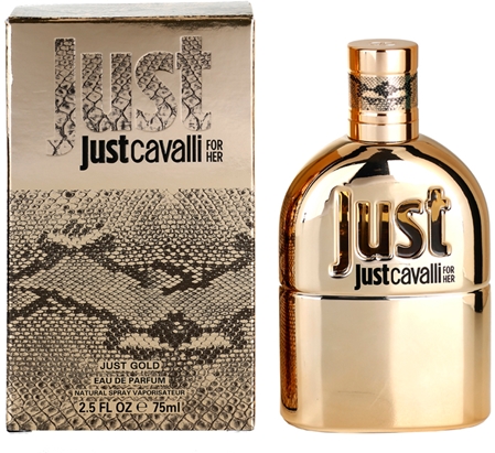 Roberto Cavalli Just Cavalli Gold Eau de Parfum Damen 75 ml