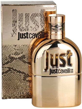 Roberto Cavalli Just Cavalli Gold eau de parfum pentru femei 75 ml