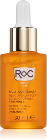 RoC Multi Correxion Revive + Glow Izgaismojošs serums ar C vitamīnu sejai un kaklam