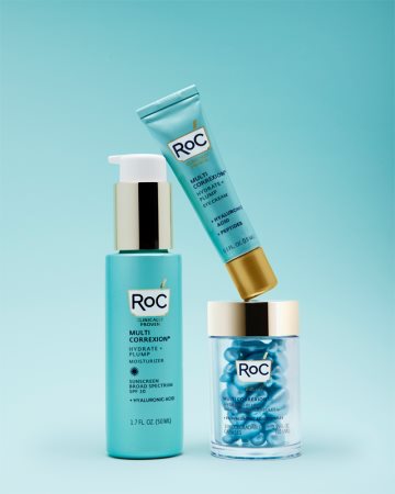 RoC Multi Correxion Hydrate & Plump creme de olhos hidratante