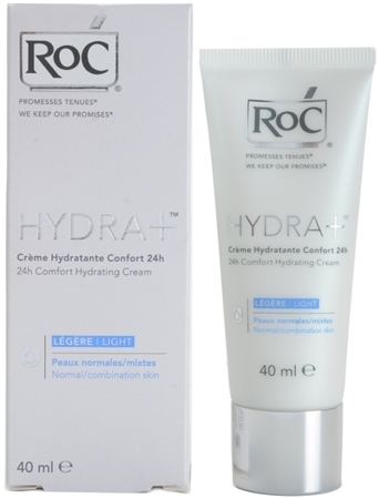 RoC Hydra+ crème hydratante pour peaux normales à mixtes