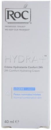 RoC Hydra+ crème hydratante pour peaux normales à mixtes