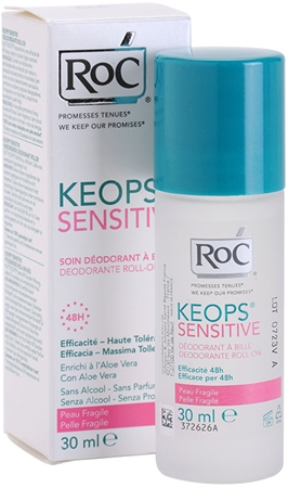 RoC Keops Sensitive Deoroller für empfindliche Oberhaut