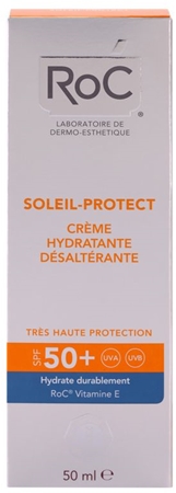 RoC Soleil Protect crème solaire hydratante SPF 50+