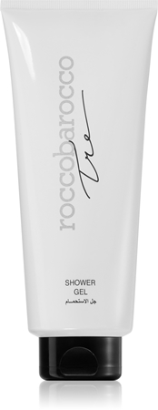 ROCCOBAROCCO Black Duschgel Für Damen – 250 Ml, Pflegende Reinigung, Schwarze Flasche