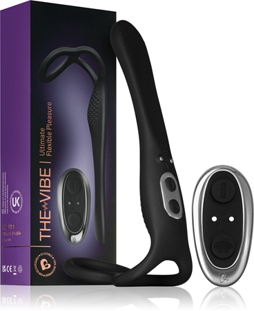 Volt Rechargeable Prostate Vibe - Black main image 1