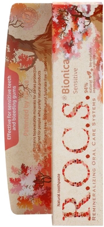R.O.C.S. Bionica Sensitive Natural Toothpaste for Bleeding Gums For Sensitive Teeth