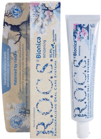 R.O.C.S. Bionica Whitening natürliche Zahncreme mit bleichender Wirkung