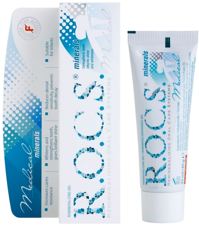 R.O.C.S. Medical Minerals Zahngel für glatte und weiße Zähne