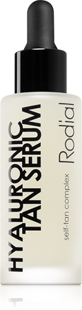 Rodial Booster Drops Hyaluronic Tan Serum self-tanning face serum with moisturising effect