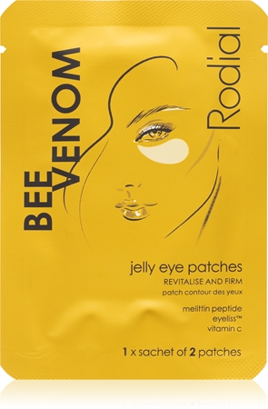 Rodial Bee Venom Jelly Eye Patches płatki żelowe pod oczy ujędrniające o działaniu uspokajającym