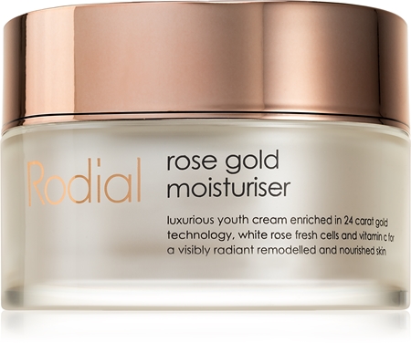 Rodial Rose Gold denný rozjasňujúci krém s hydratačným účinkom