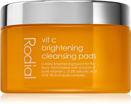 Rodial Vit C Brightening Cleansing Pads toalhetes de limpeza com vitamina C