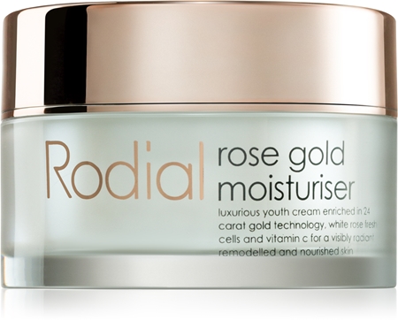 Rodial Rose Gold Moisturiser creme de dia iluminador com efeito hidratante