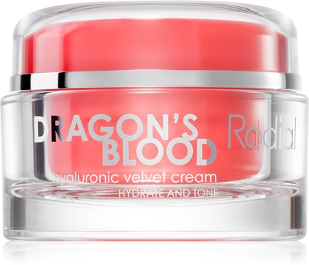 Rodial Dragon's Blood Velvet Cream pleťový krém s kyselinou hyaluronovou pro suchou pleť