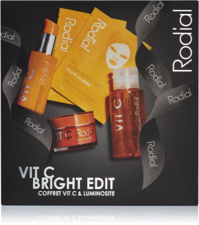 Rodial Vit C Bright Edit dárková sada (pro rozjasnění pleti) s vitamínem C