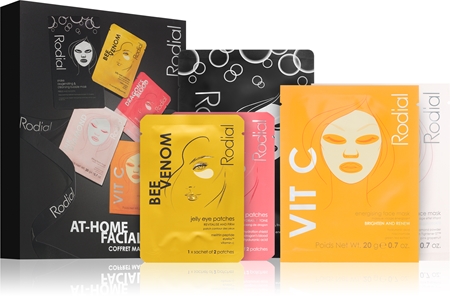 Rodial Dragons Blood Petits Luxes Set - 4-teilige Mini-Pflegeserie Mit Sculpting Gel, Cleansing Water, Eye Gel & Jelly Eye Masks