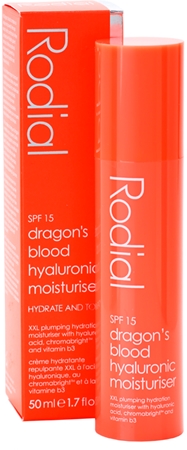 Rodial Dragon's Blood Hyaluronic Moisturiser moisturizing fluid SPF 15