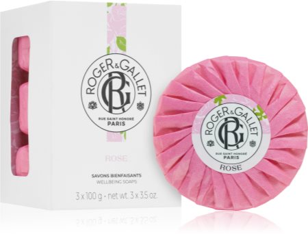 Roger & Gallet Rose perfumed soap