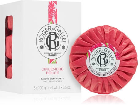 Roger & Gallet Gingembre Rouge jabón perfumado