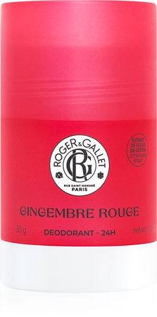 Roger & Gallet Gingembre Rouge déodorant solide sans sels d'aluminium