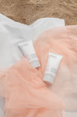 rom&nd Zero Sun Clean gyengéd tonizáló krém hidratáló hatással SPF 50+