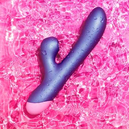 ROMP Pulse Double Delights Vibrator mit Klitoris-Stimulator