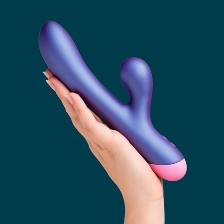 ROMP Pulse Double Delights Vibrator mit Klitoris-Stimulator
