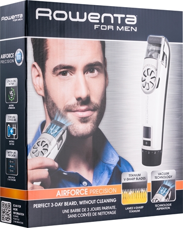 Rowenta For Men Airforce Precision TN4800F0 regolabarba aspirante