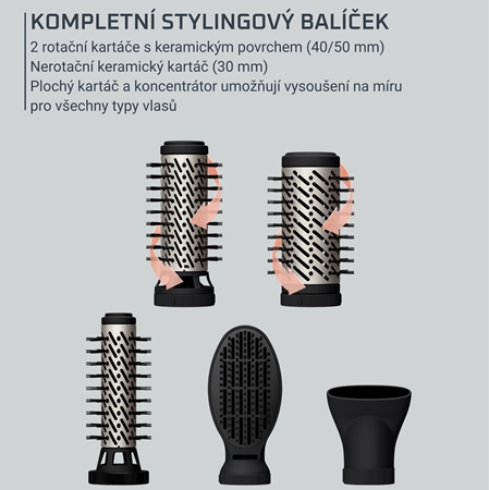 Rowenta Brush Activ New UB9540F0 horkovzdušná kulma