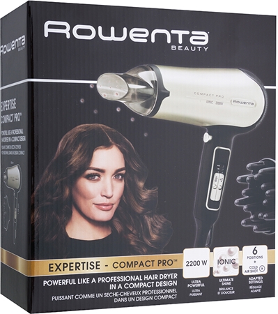 Rowenta Beauty Compact Pro CV4721F0 Hårtork
