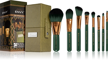 Royal & Langnickel Guilty Pleasures Envy Reise-Pinsel-Set – 8 Professionelle Make-up-Pinsel