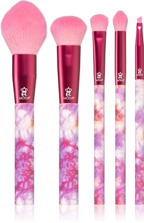 Royal and Langnickel Moda Calming Coral Tie Dye set de brochas
