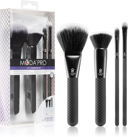 Royal and Langnickel Moda Pro Complete Kit brush set with pouch