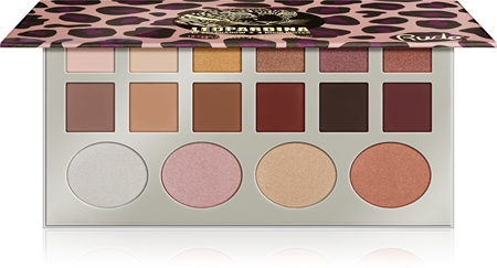 Rude Cosmetics Leopardina paleta osvetljevalcev in senčil za oči