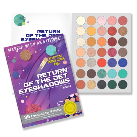 Rude Cosmetics Return Of The Jet Eyeshadows palette de fards à paupières